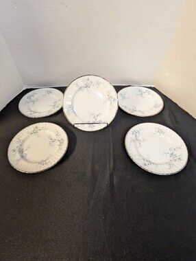 Paragon Royal Albert China BRIDES CHOICE 5 Side Bread Butter Plates Lot Bundle